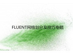 FLUENT网格划分及技巧专题