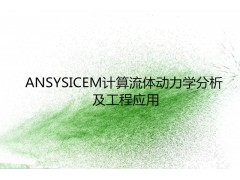 ANSYS ICEM计算流体动力学分析及工