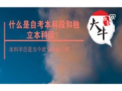 自考本科段和独立本科段的区别是什