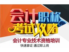 上海会计初级职称培训、专业团队带