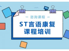 无锡ST言语康复课程培训