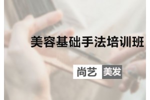 广州美容基础手法培训班